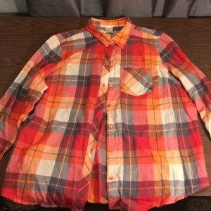 Plaid shirt faded glory#213